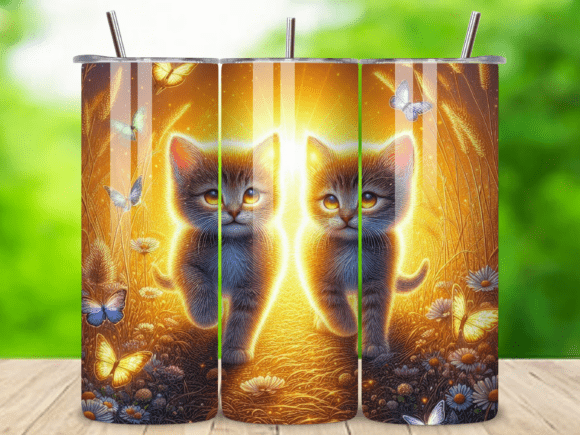 3D Tabby Cat Lover Cute Pet Owner V.3