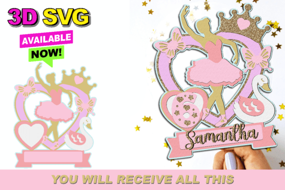 Unlocking Creative Potential: The Strategic Value of the Ballerina Cake Topper 3D SVG Collection